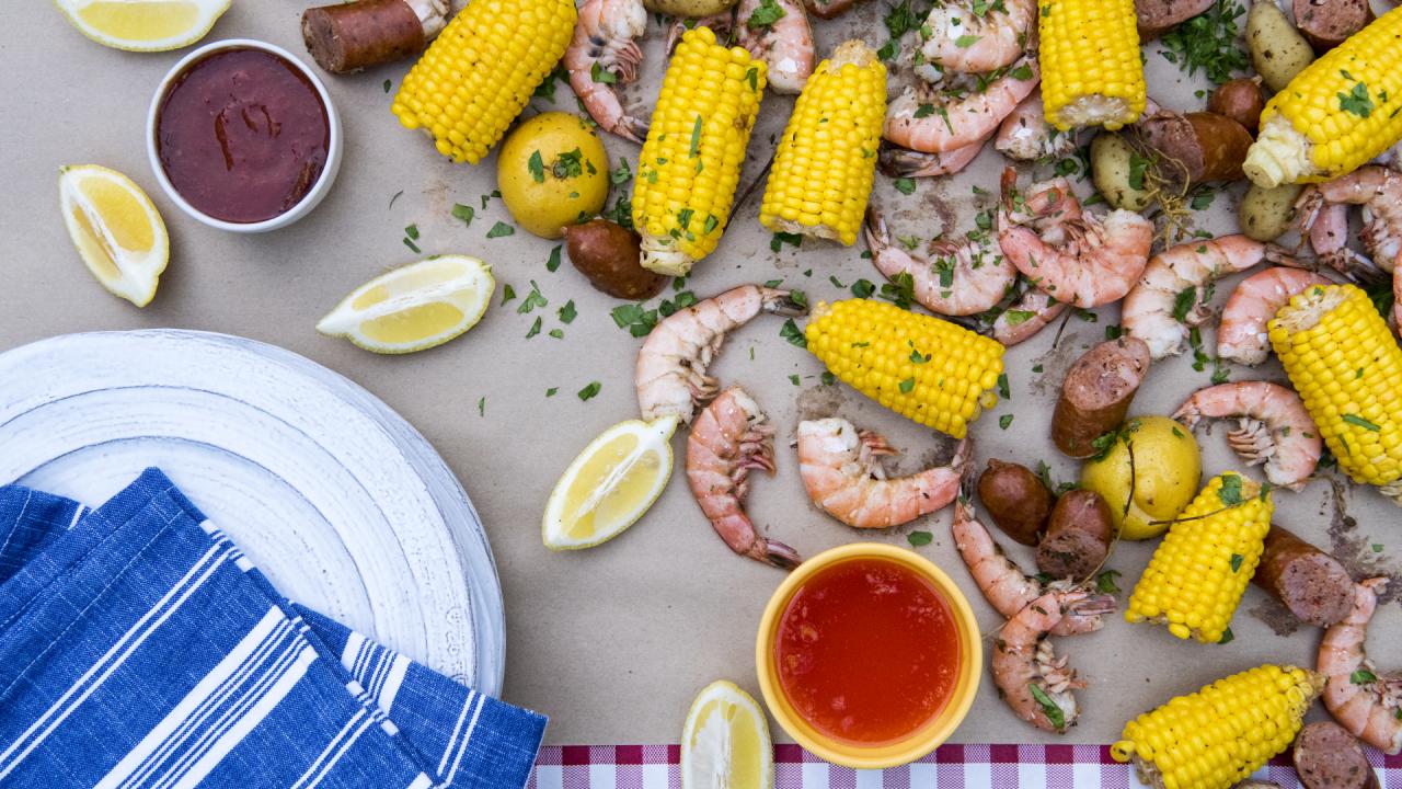 Cooler Shrimp Boil