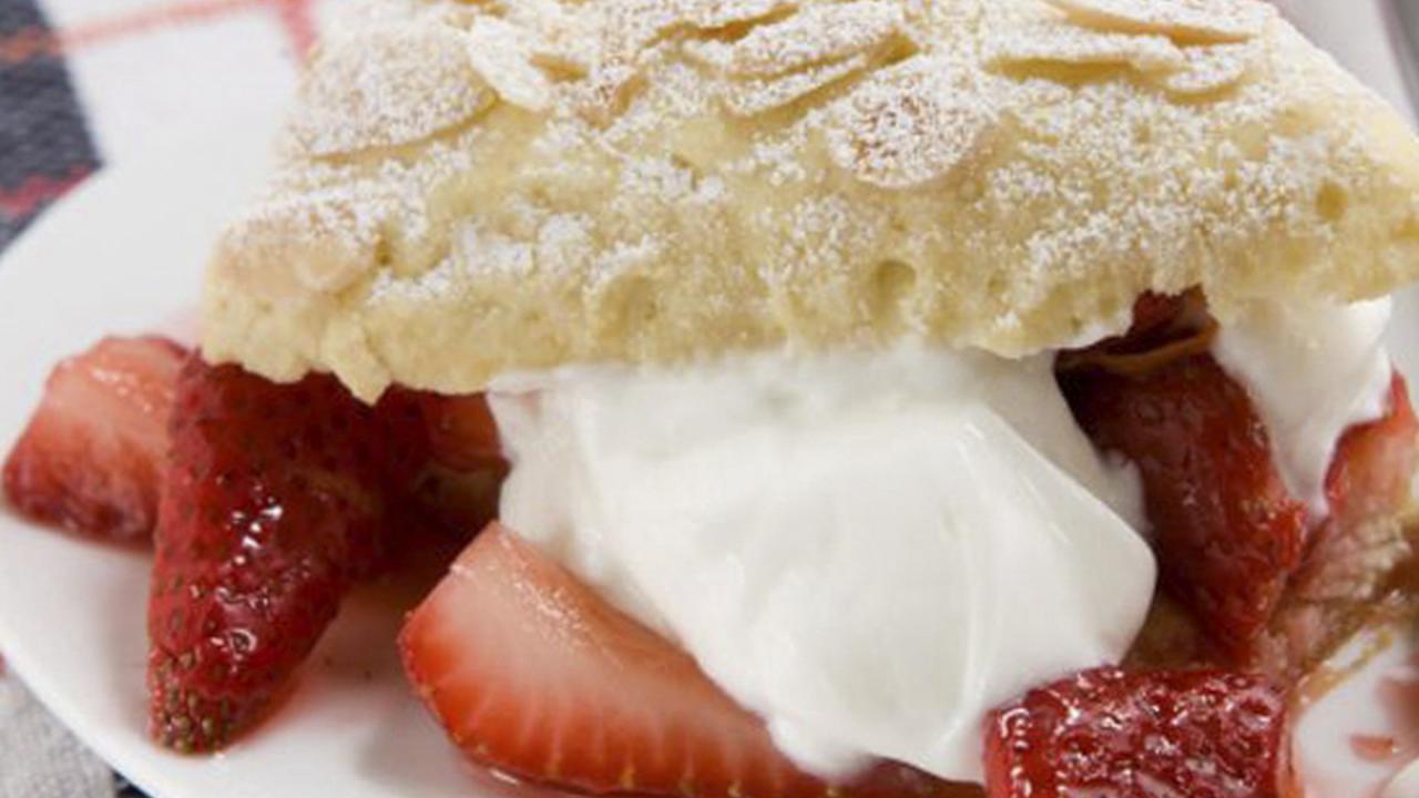 Lighter Strawberry Shortcake