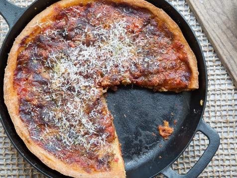 Skillet Deep Dish Pizza