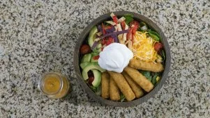 Crispy Fish Taco Salad