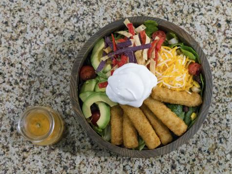 Crispy Fish Taco Salad