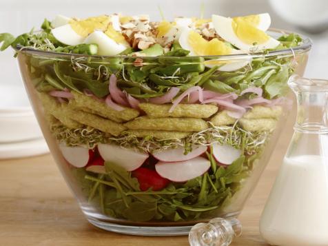 Food Network Shows How to Make Spring Layered Salad