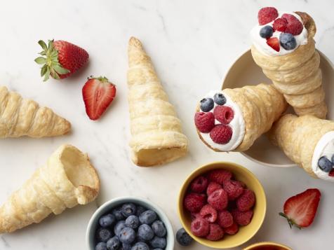 Puff Pastry Cones