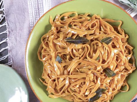 Pumpkin Pasta with Sage Butter