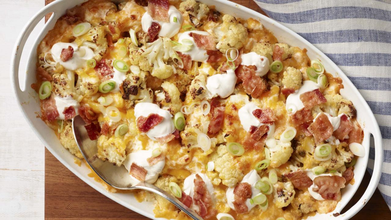 Loaded Cauliflower Casserole