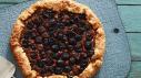 Chocolate Cherry Cheesecake Galette