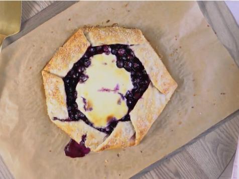 Blueberry Cheesecake Galette