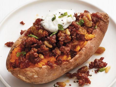 Chorizo-Stuffed Sweet Potatoes