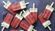 Layered Watermelon Ice Pops