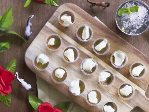 Mint Julep Jelly Shots