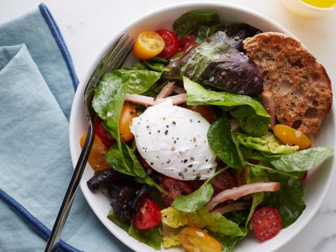 Eggs Benedict Breakfast Salad