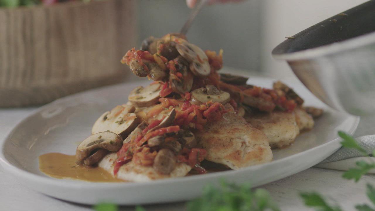 Herbed Chicken Marsala