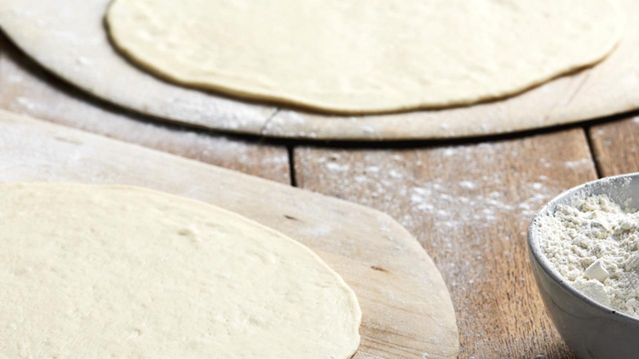 2-Ingredient Pizza Dough
