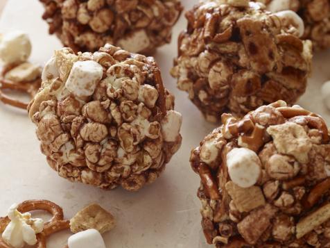 S'mores Popcorn Balls