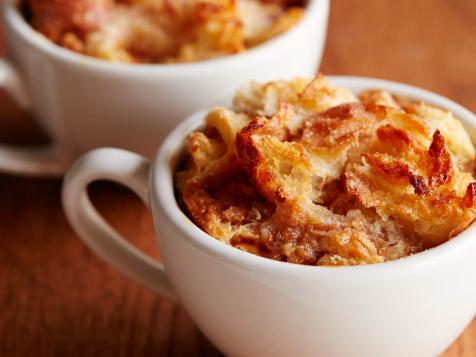 Caramel Bread Pudding for Two