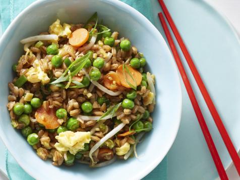 Healthy Farro Fried "Rice"
