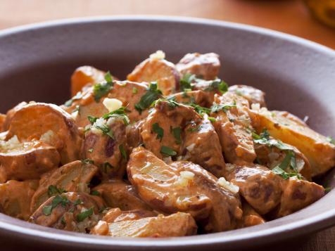 Lighter Smoky New Potato Salad