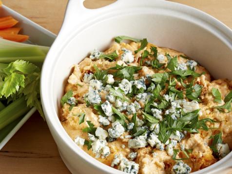 Lightened-Up Slow-Cooker Chicken Buffalo Dip