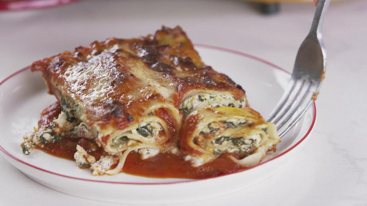 How to Make Lasagna Rolls