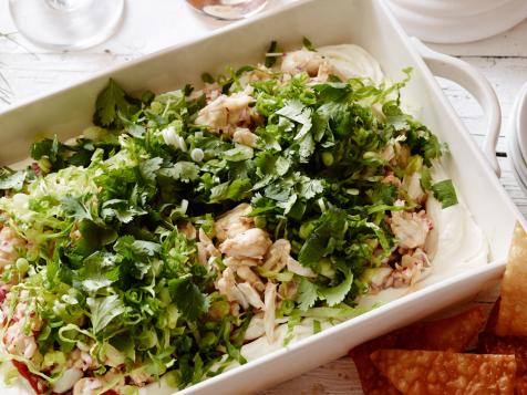 Layered Crab Rangoon Dip