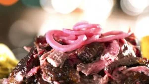 Barbecue Lamb Belly