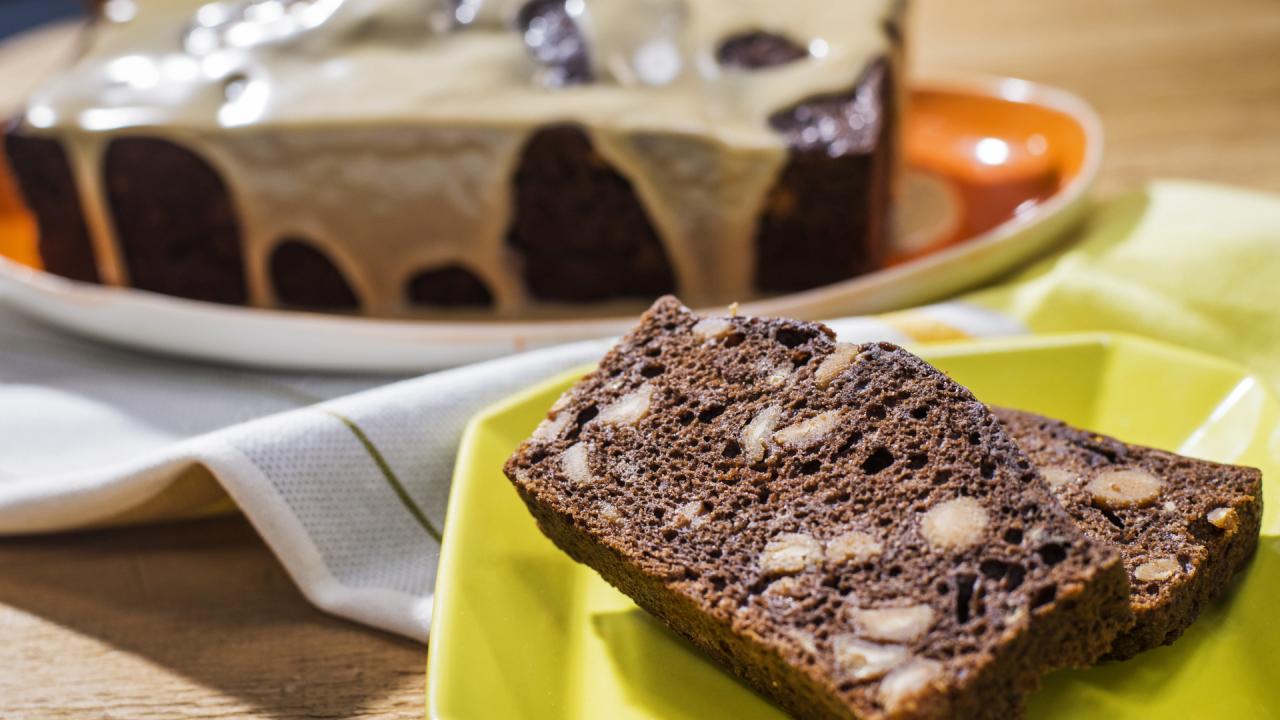 Chocolate PB Banana Bread