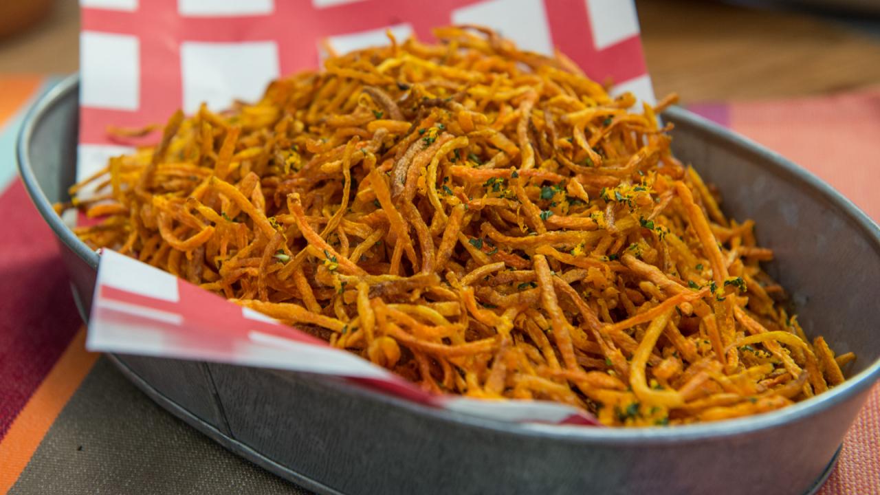 Shoestring Carrot Fries