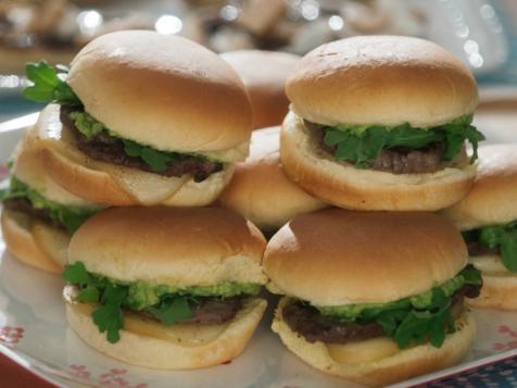 Steak and Guacamole Buns