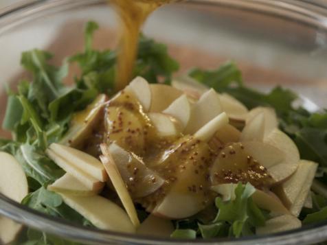 Smoky Arugula and Apple Salad