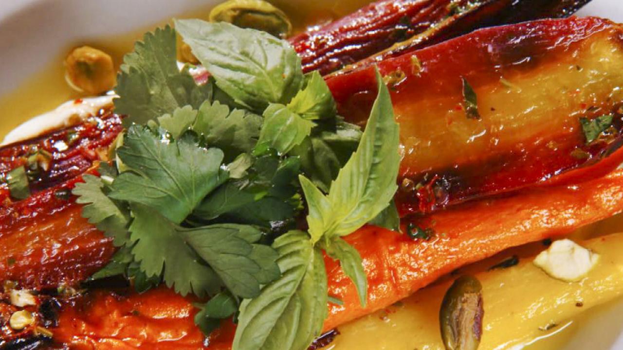 Carrots in Spiced Yogurt