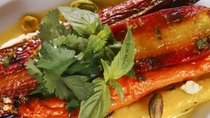 Carrots in Spiced Yogurt