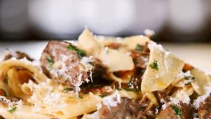 Beef Shank Maltagliati