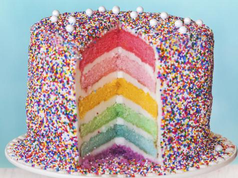 Rainbow Layer Cake