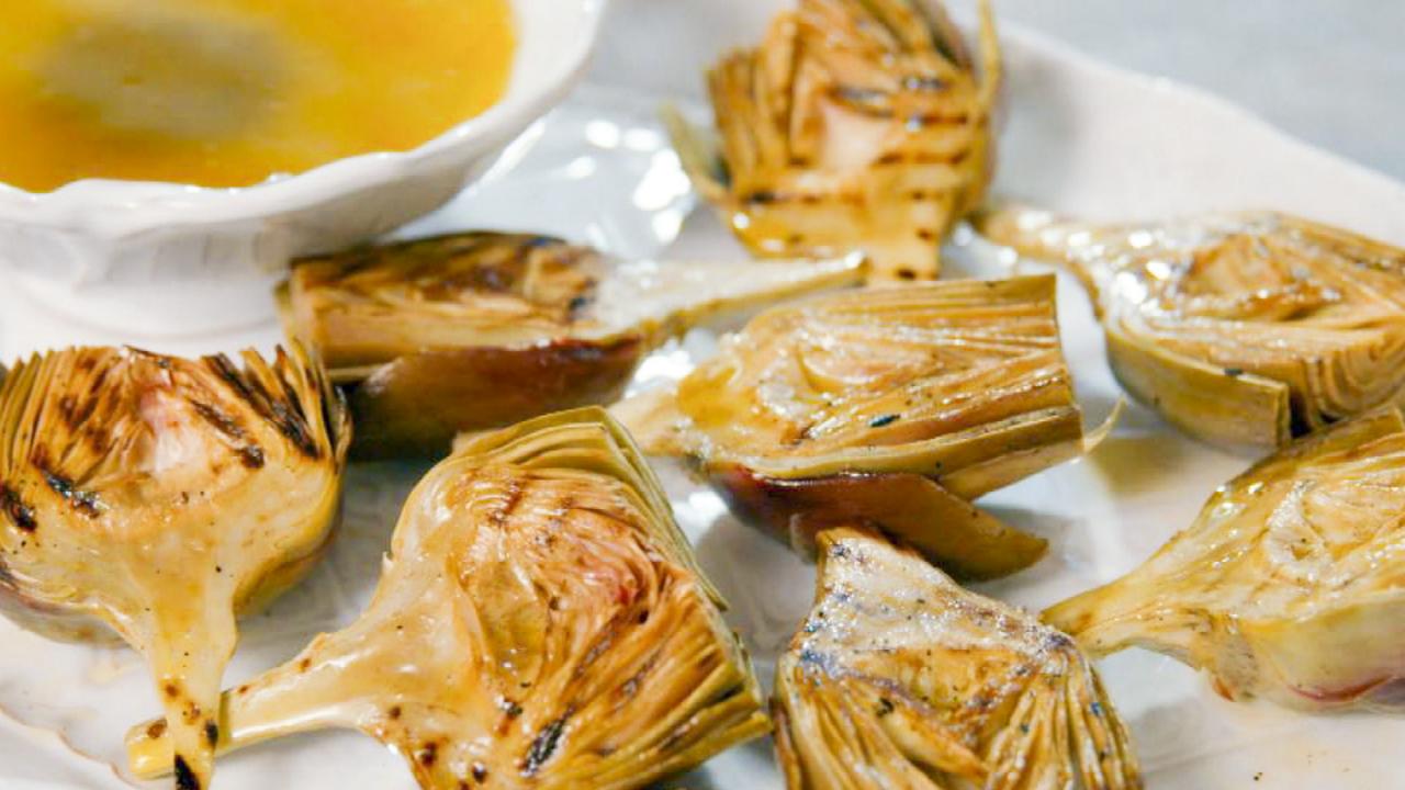 Grilled Artichokes