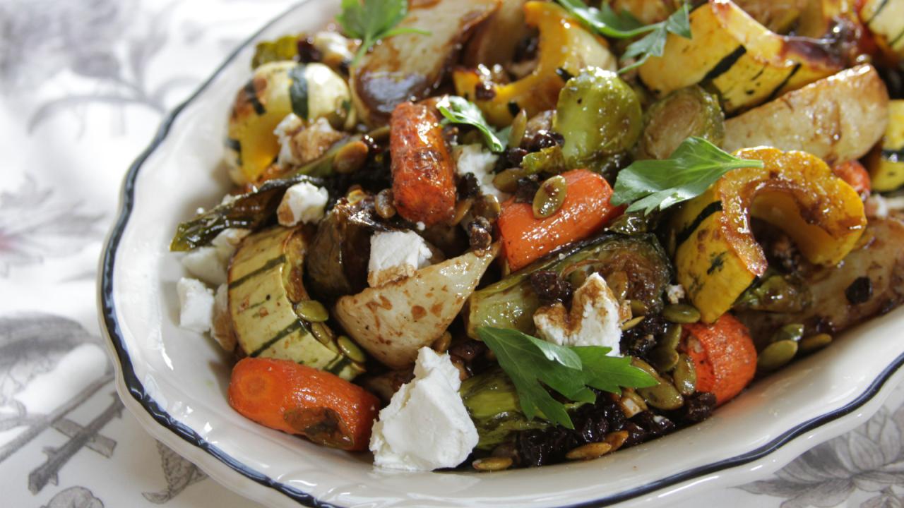 Roasted Root Vegetable Salad