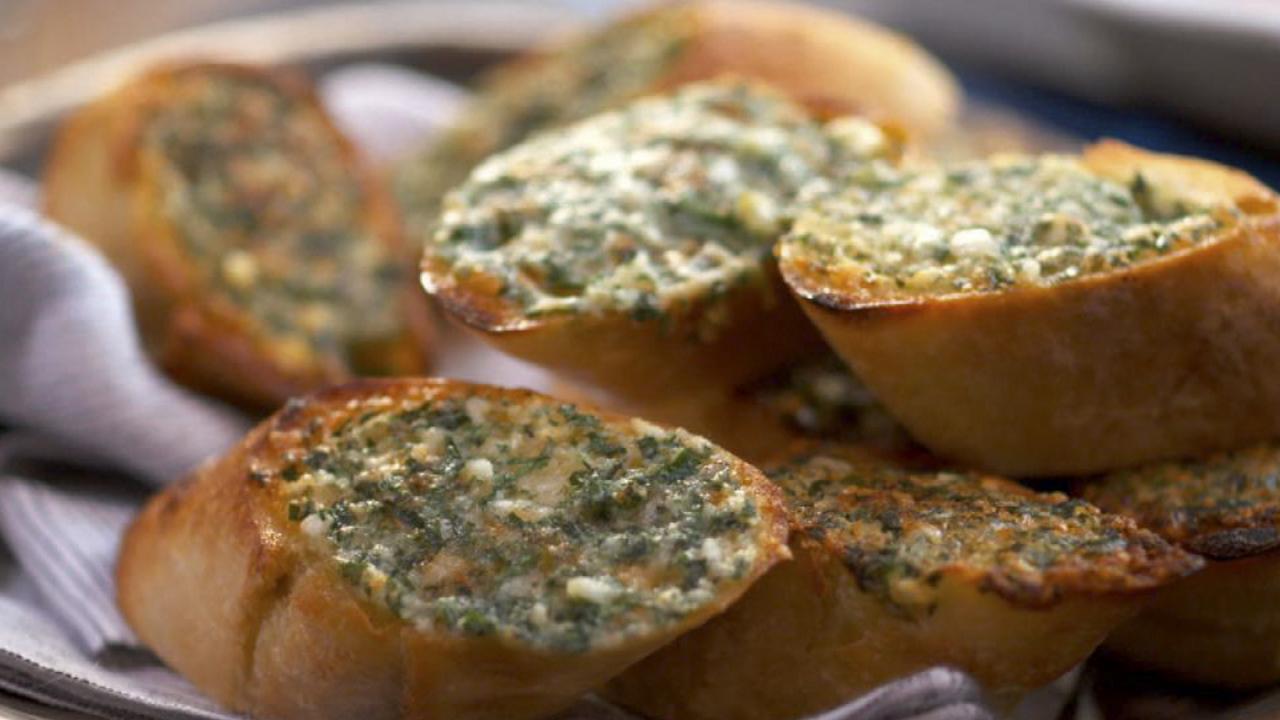 Three-Cheese and Herb Garlic Bread