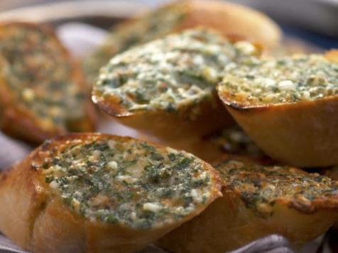 Three-Cheese and Herb Garlic Bread