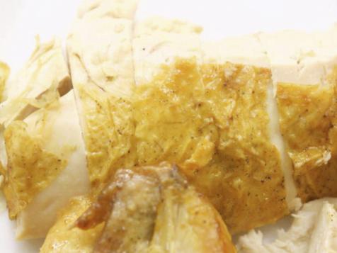 Roast Chicken with Radishes