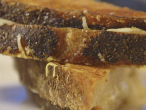 Oven-Baked Three-Cheese Sandwich