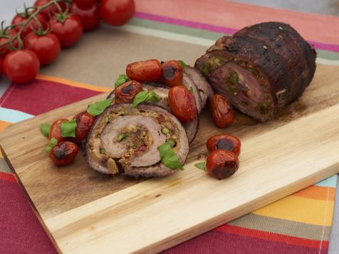 Grilled Stuffed Braciole