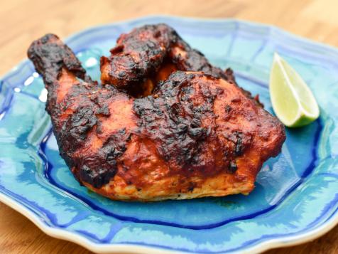 Grilled Adobo-Rubbed Chicken