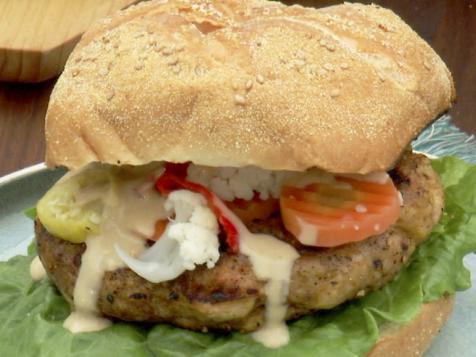 Chicken Shawarma Burgers