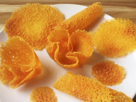 Microwave Cheese Crisps