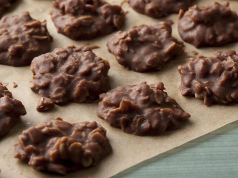 Peanut Butter-Chocolate No-Bake Cookies