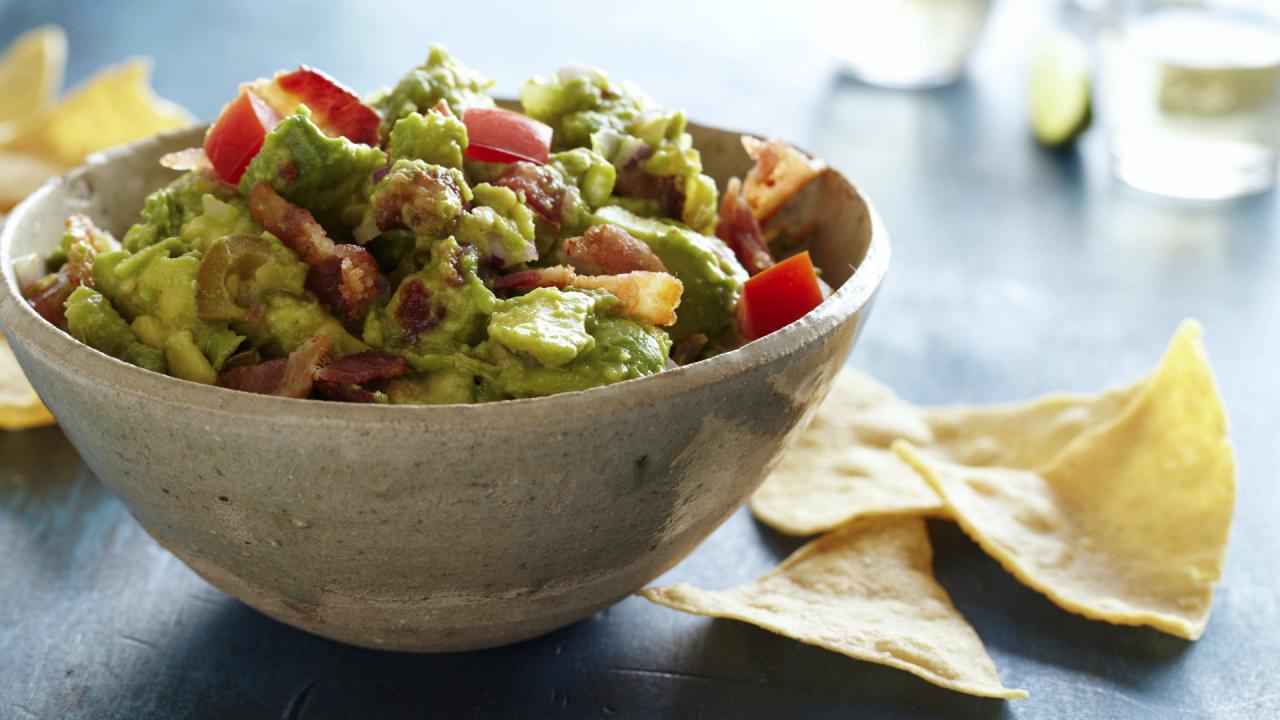 Spicy Bacon Guacamole