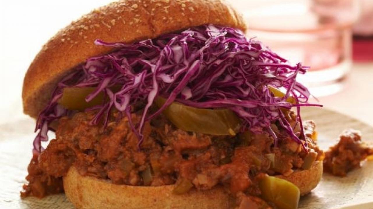 Spicy Vegan Sloppy Joes