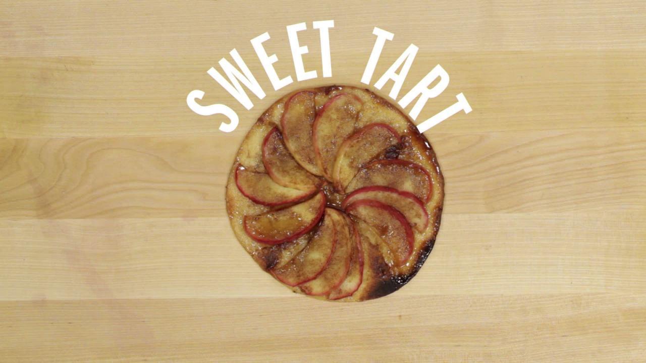 Toaster Oven Apple Tart