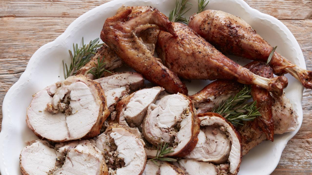 Tuscan Turkey Roulade