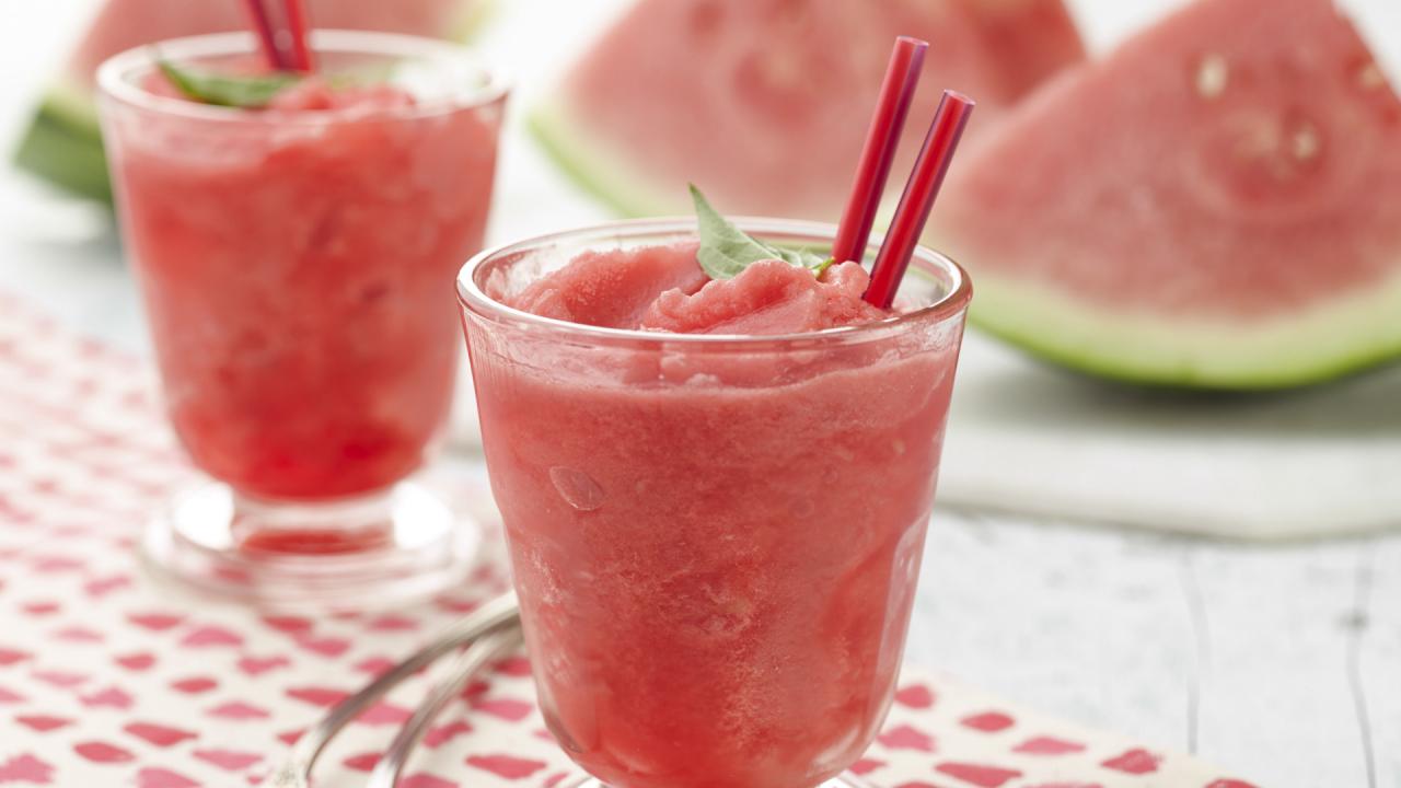 Watermelon Lemonade Slushie