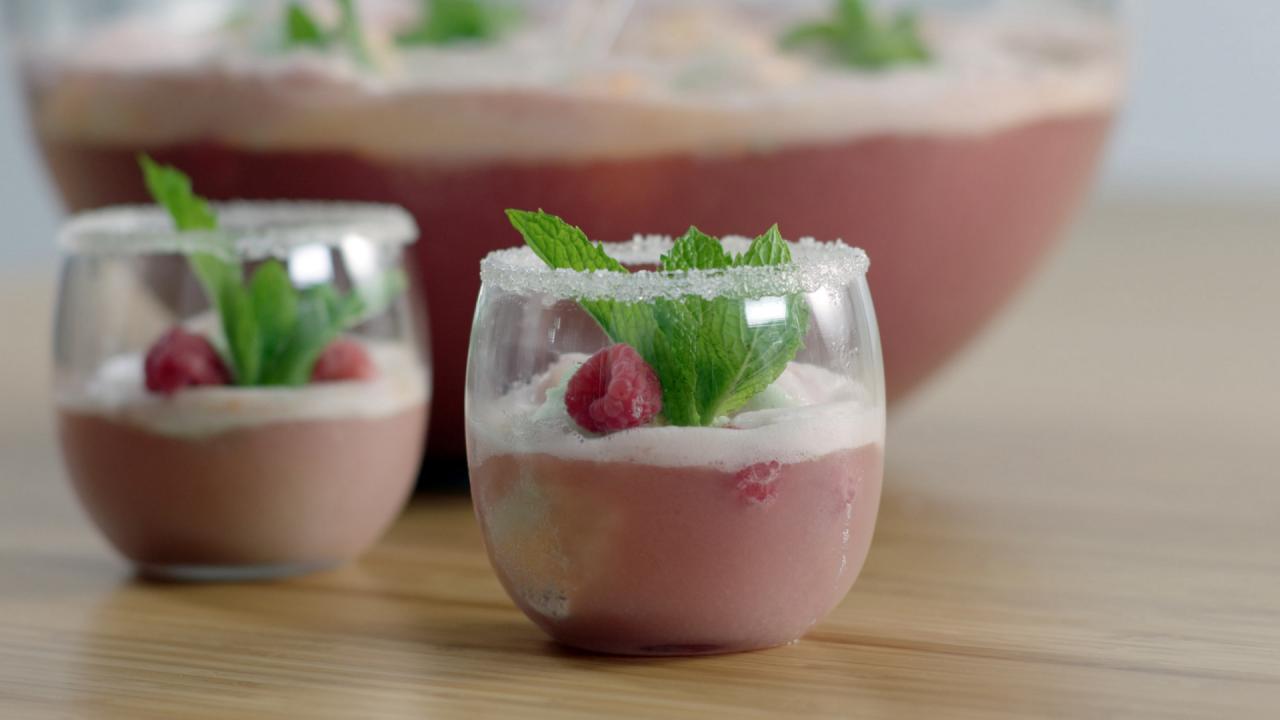 Rainbow Sherbet Punch